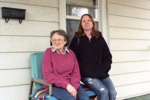 Portrait of Mom and Grandma