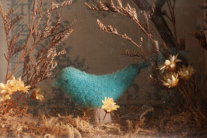 Flocked Bird