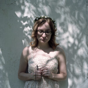 Self Portrait in Childhood Flower Crown