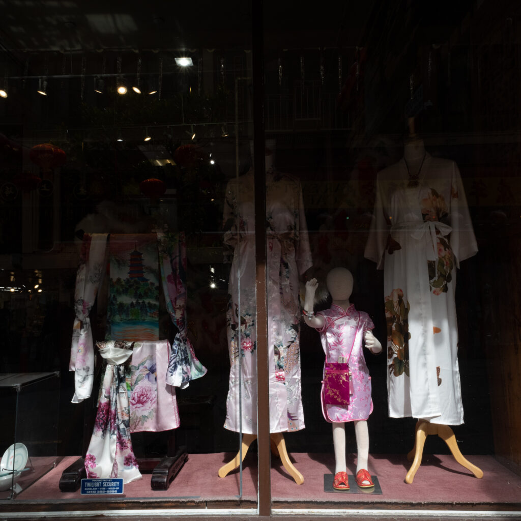 Chinatown Window in Pink